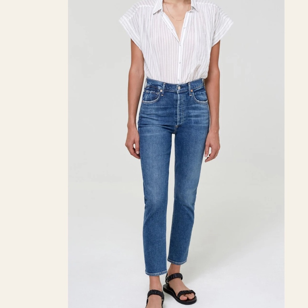 Citizens of Humanity Charlotte Jean in Medium Blue Wash